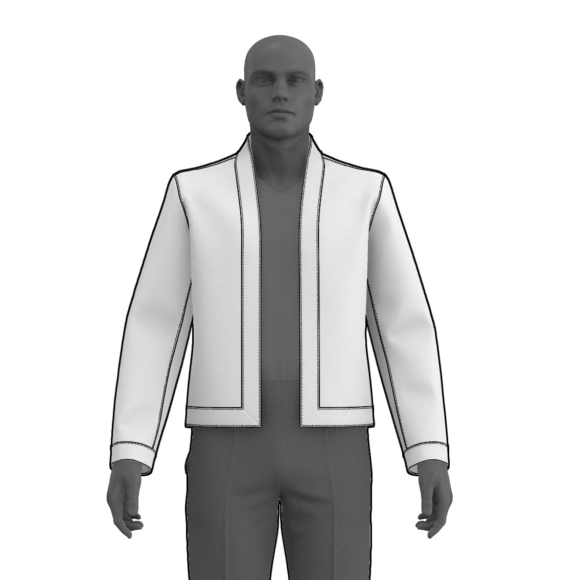 Open Front Blazer