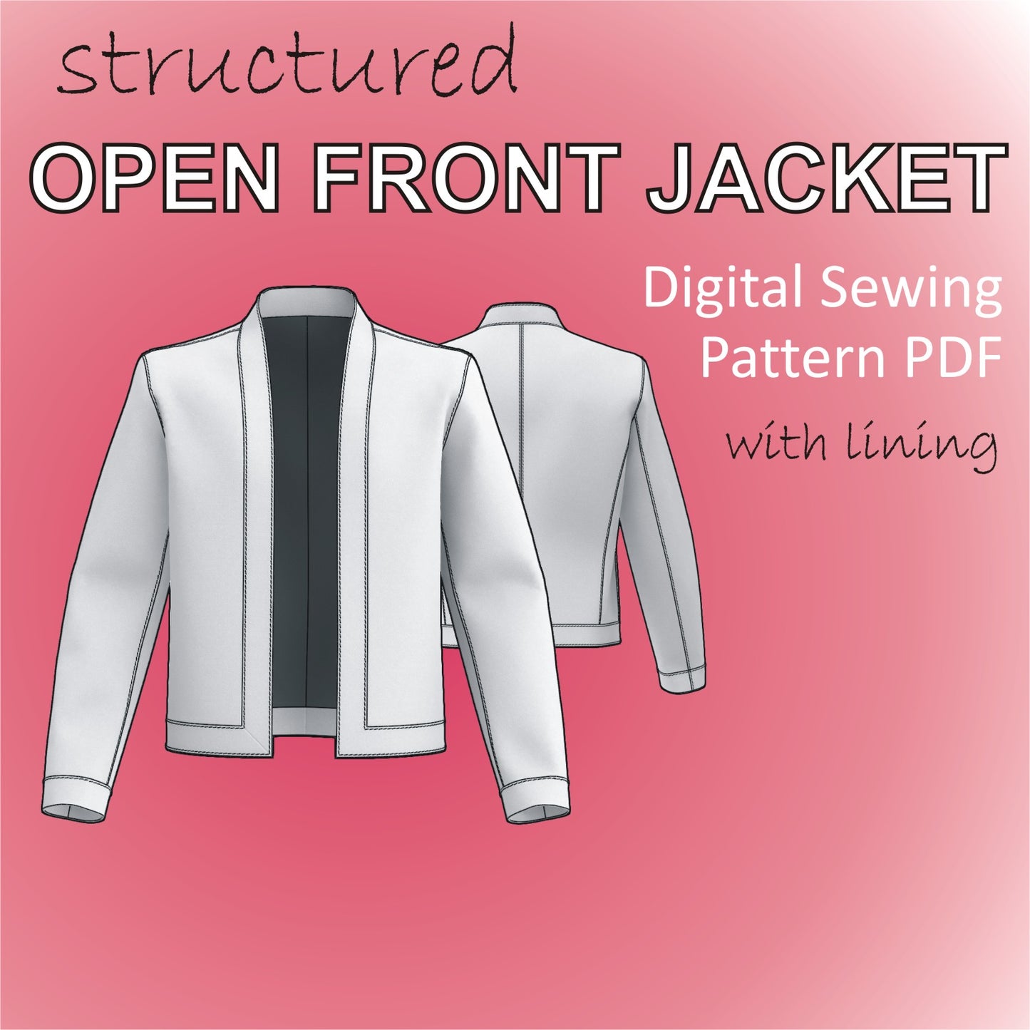 Open Front Blazer