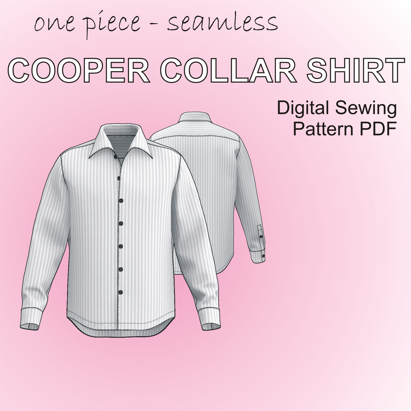 mascultory cooper collar shirt sewing pattern pdf