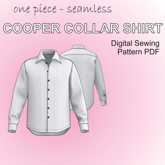 mascultory cooper collar shirt sewing pattern pdf