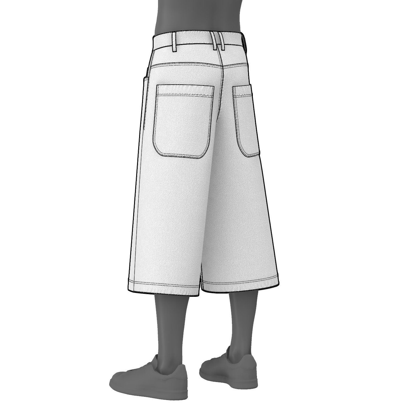 Phat Jorts Baggy Bermuda Jeans