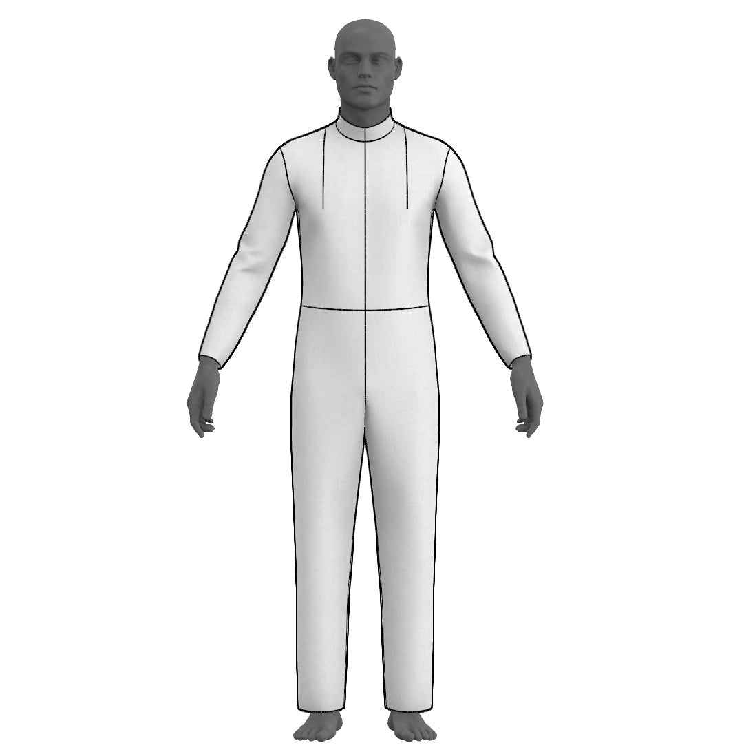 Basic Block Jumpsuit