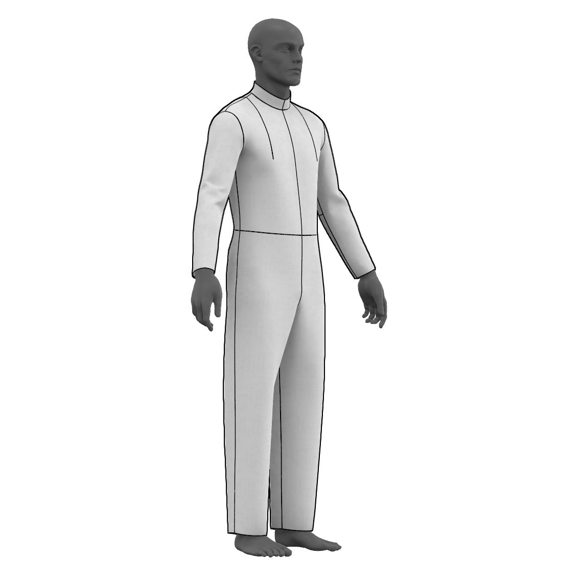 Basic Block Jumpsuit