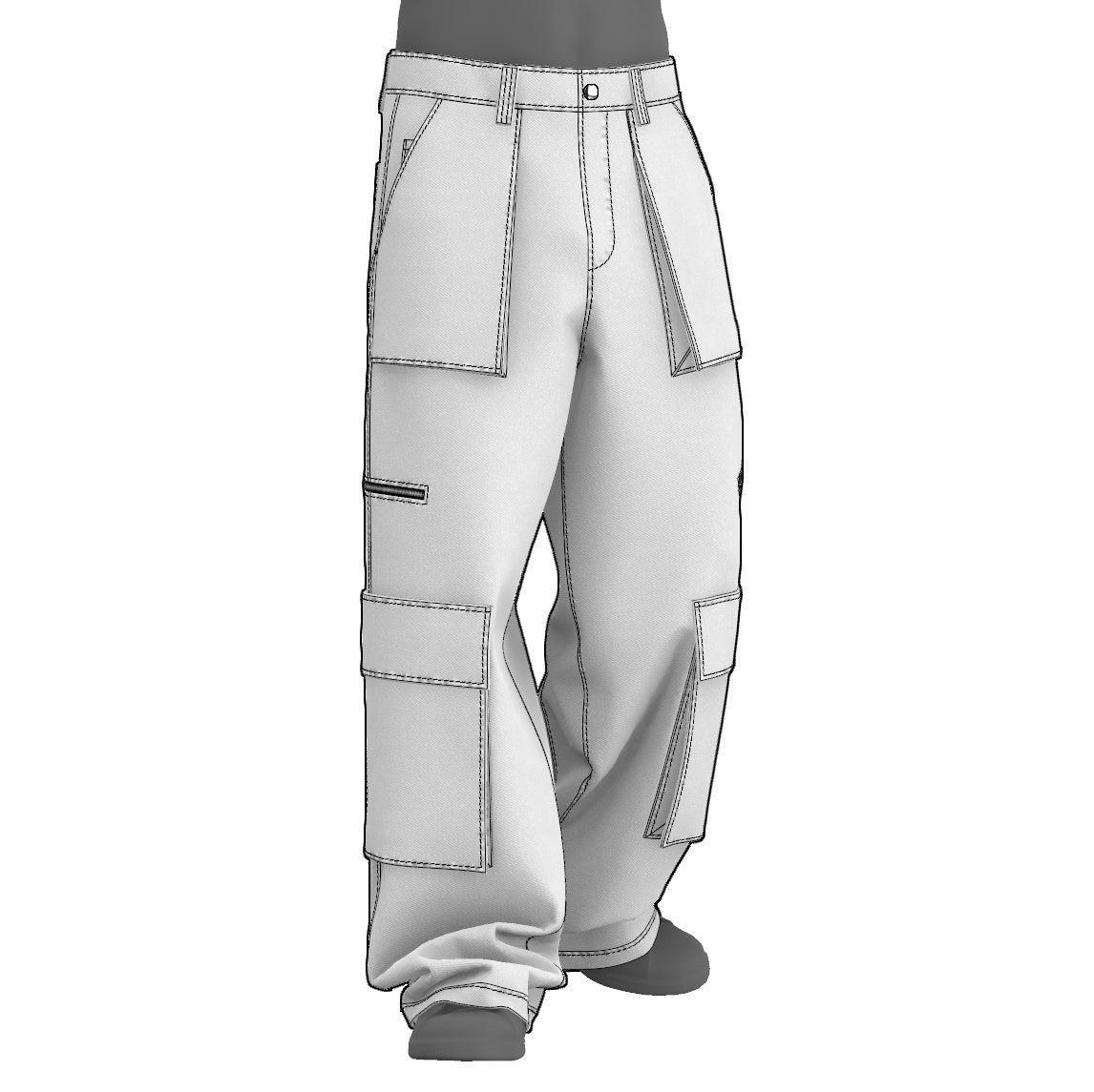 Baggy Cargo Pants