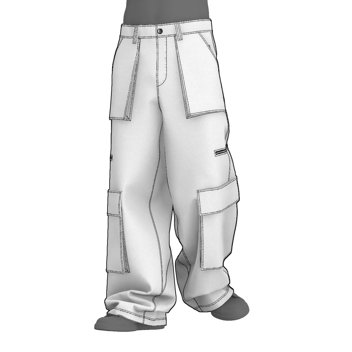 Baggy Cargo Pants