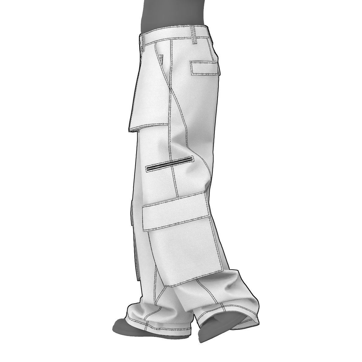 Baggy Cargo Pants