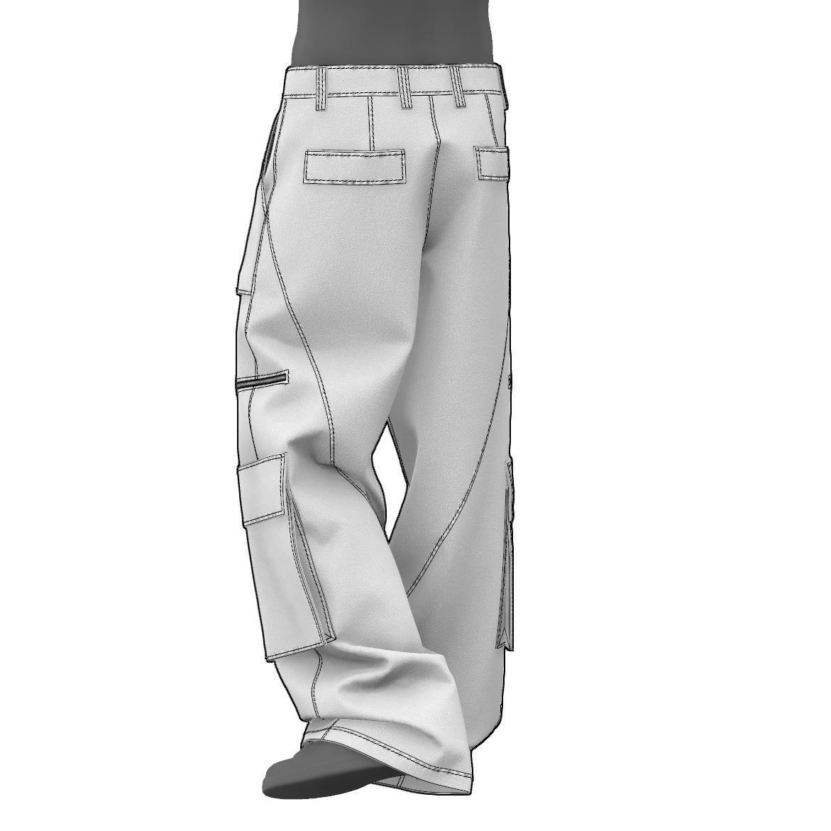 Baggy Cargo Pants