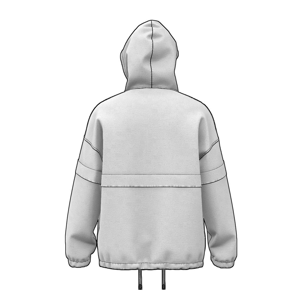 Half-Zip Hooded Jacket