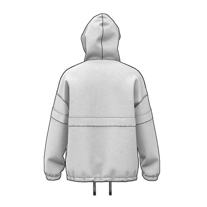 Half-Zip Hooded Jacket
