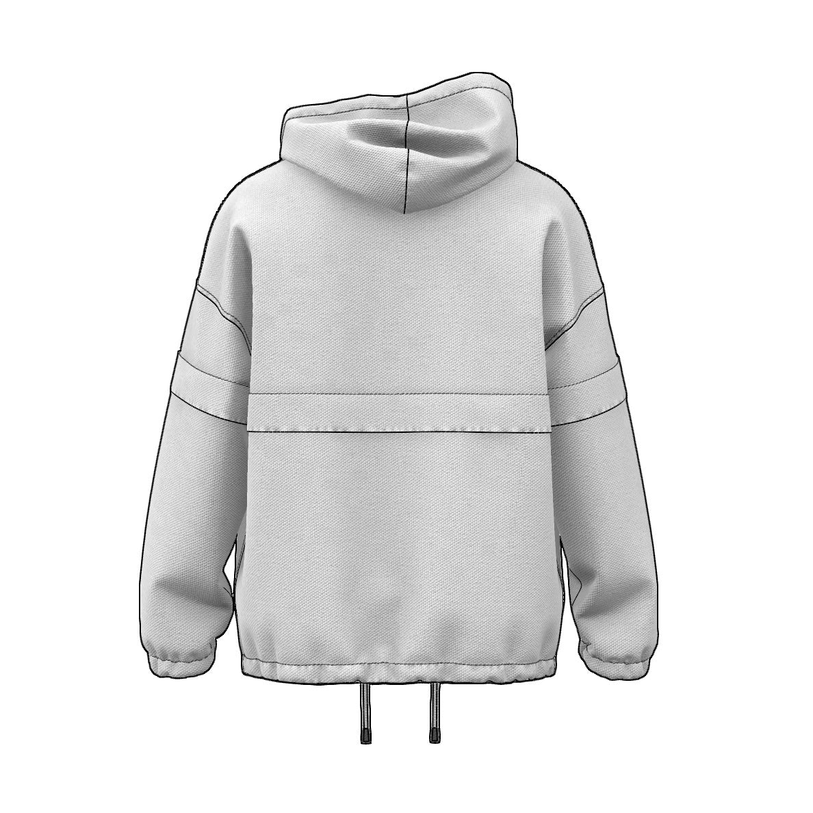 Half-Zip Hooded Jacket