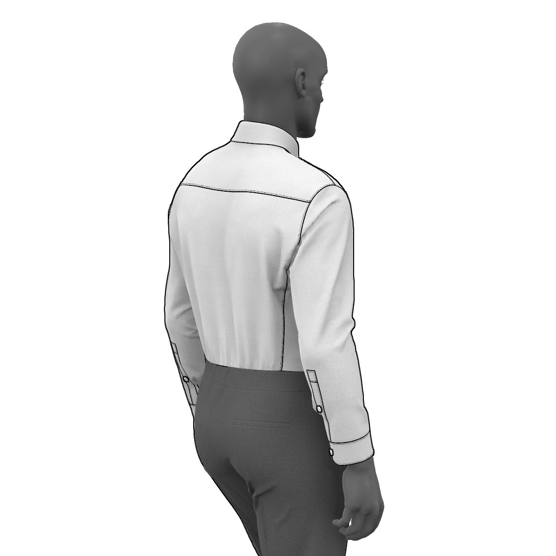 Tailored Shirt athletic fit
