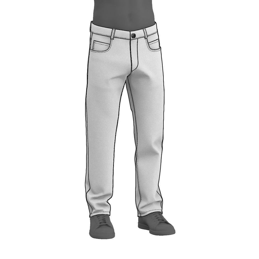 Tapered Jeans