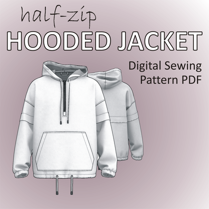Half-Zip Hooded Jacket