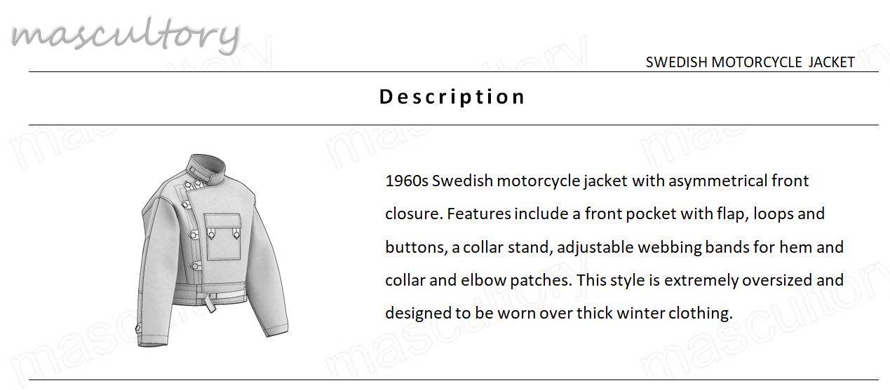 Swedish Moto Jacket