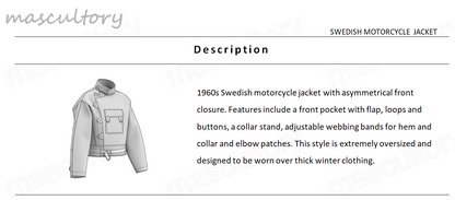 Swedish Moto Jacket