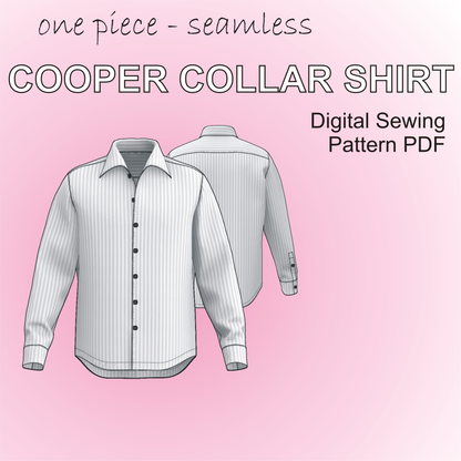 mascultory cooper collar shirt sewing pattern pdf