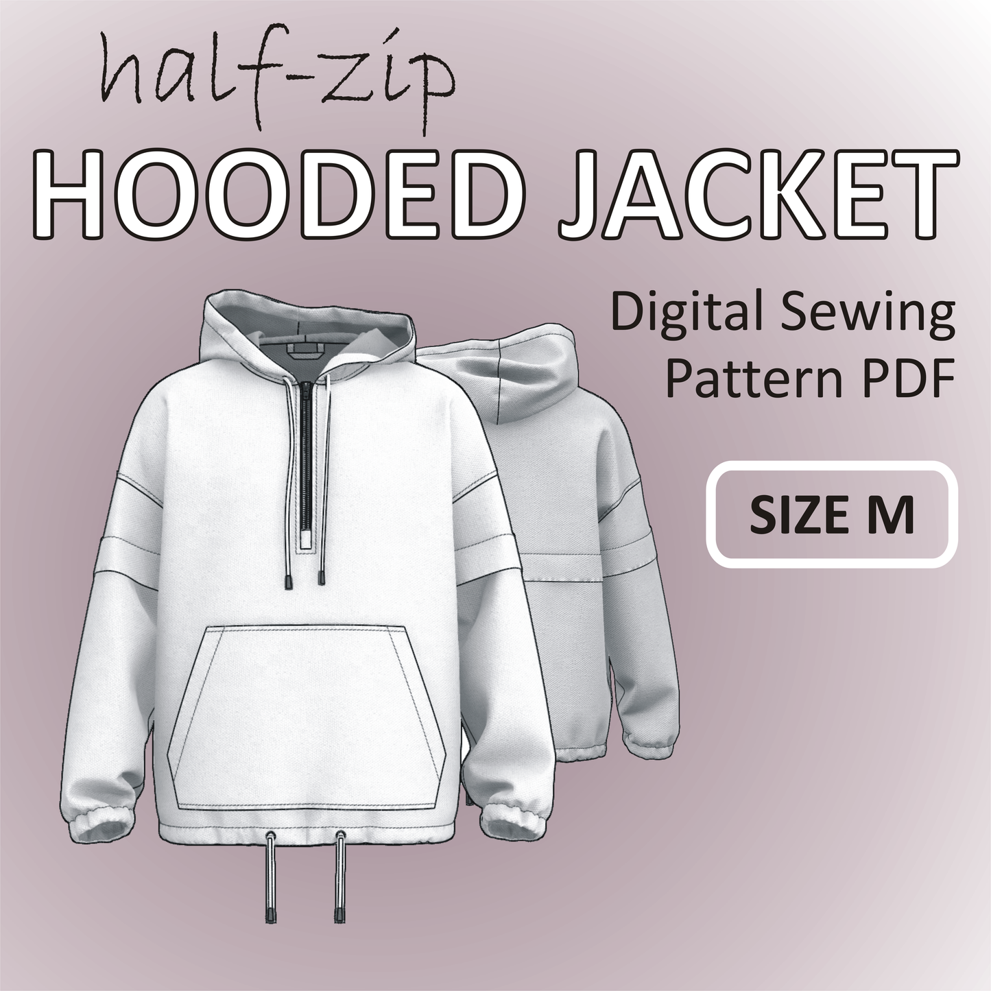 Half-Zip Hooded Jacket