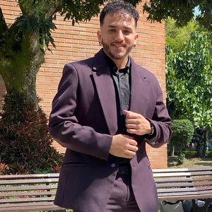 Von Kunden genaehtes Single Breasted Blazer + Lining – Review von Estefania