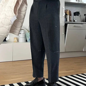 Von Kunden genaehtes High Waisted Dress Pants with Pleats – Review von Frankson