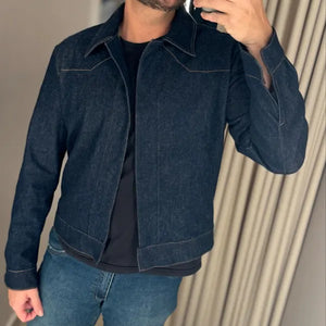 Von Kunden genaehtes Western Trucker Jacket – Review von Fernando