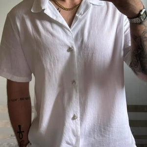 Von Kunden genaehtes Tropical Summer Shirt – Review von Adrián