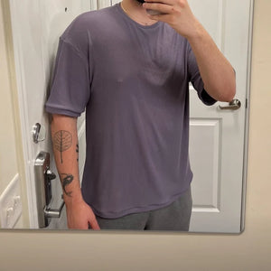 Von Kunden genaehtes Oversized Crewneck Tee – Review von Noah