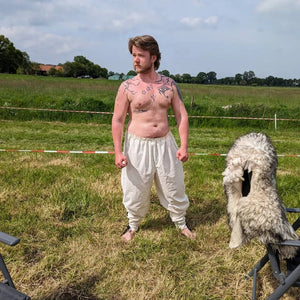 Von Kunden genaehtes Pirate Pants / Viking Trousers – Review von seraphima