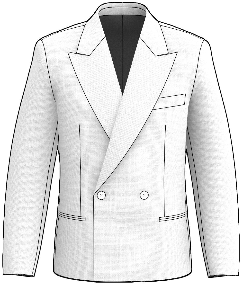 Double breasted Blazer + lining