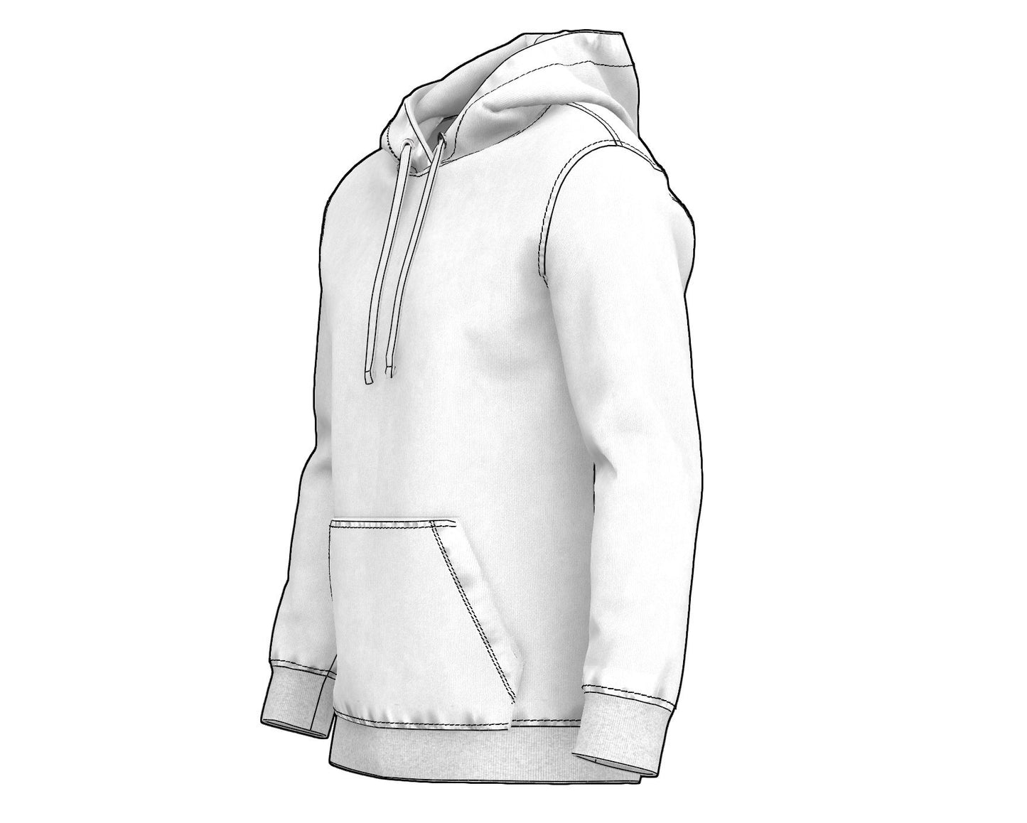 Fitted Hoodie