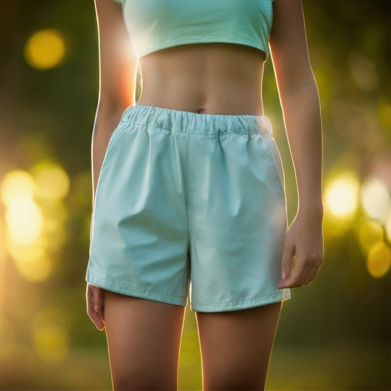 Elastic Waist Shorts for women