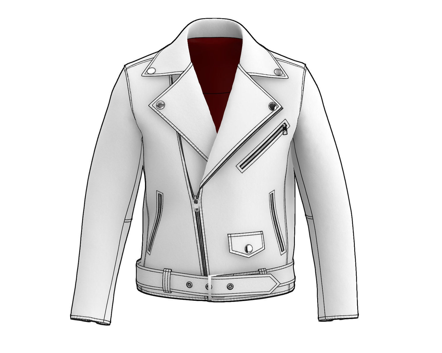 Iconic Biker Jacket