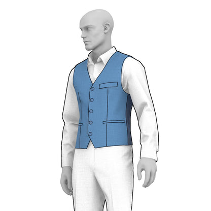 Classic Vest / Waistcoat + lining