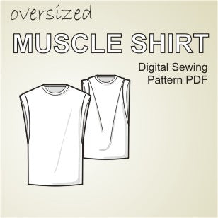 muscle shirt sewing pattern pdf for men