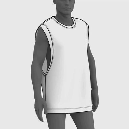 Muscle shirt / Oversized Tanktop