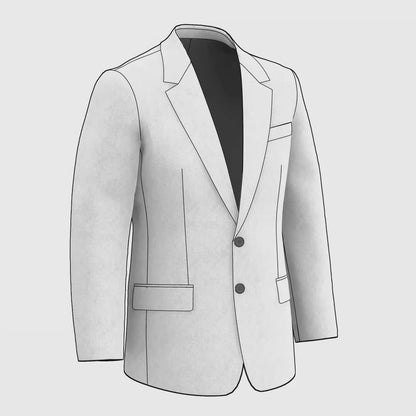 Single Breasted Blazer + Lining