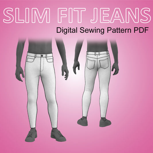 Slim Fit Jeans / Skinny Denim Pants