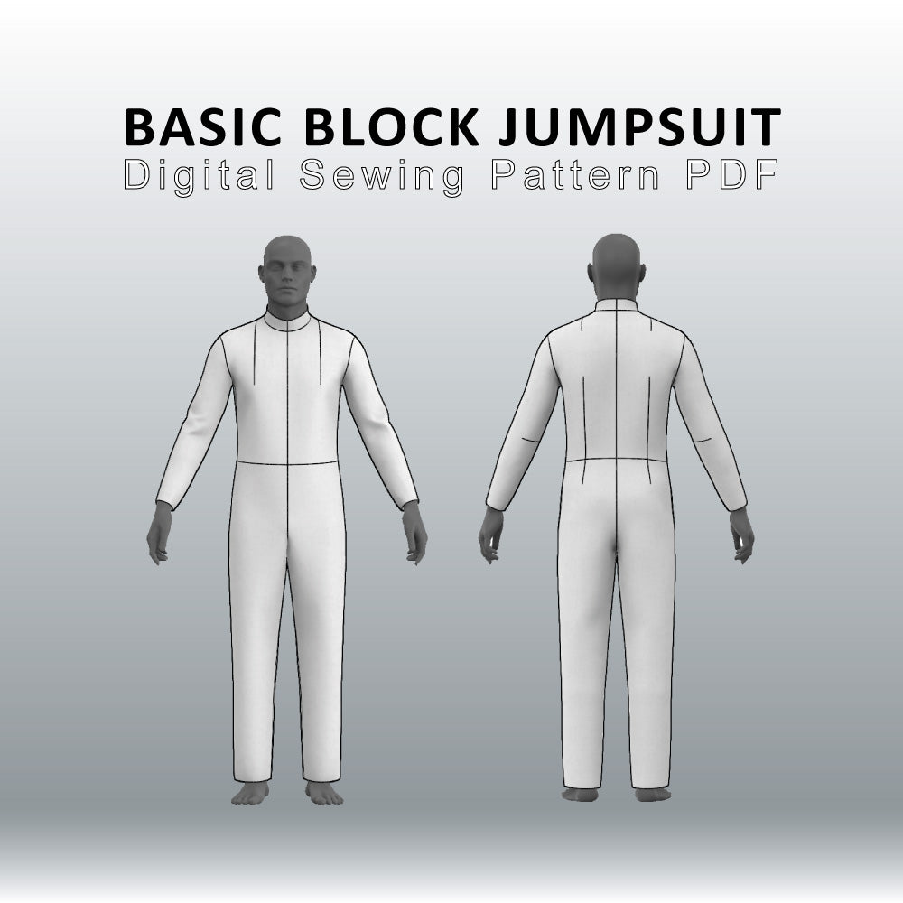 Basic Block Jumpsuit
