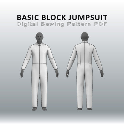 Basic Block Jumpsuit