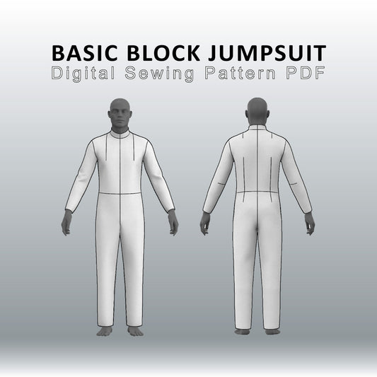 Basic Block Jumpsuit